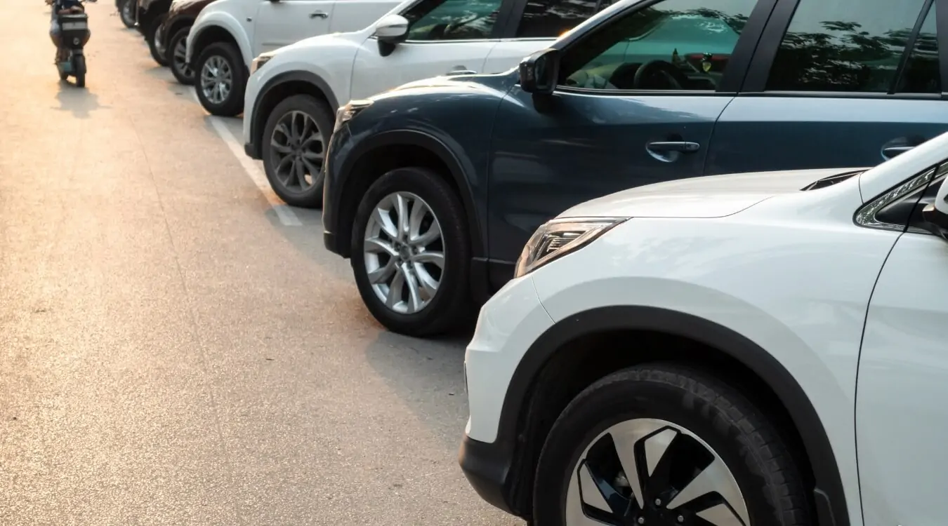 Managed parking bays under professional UK car park management services