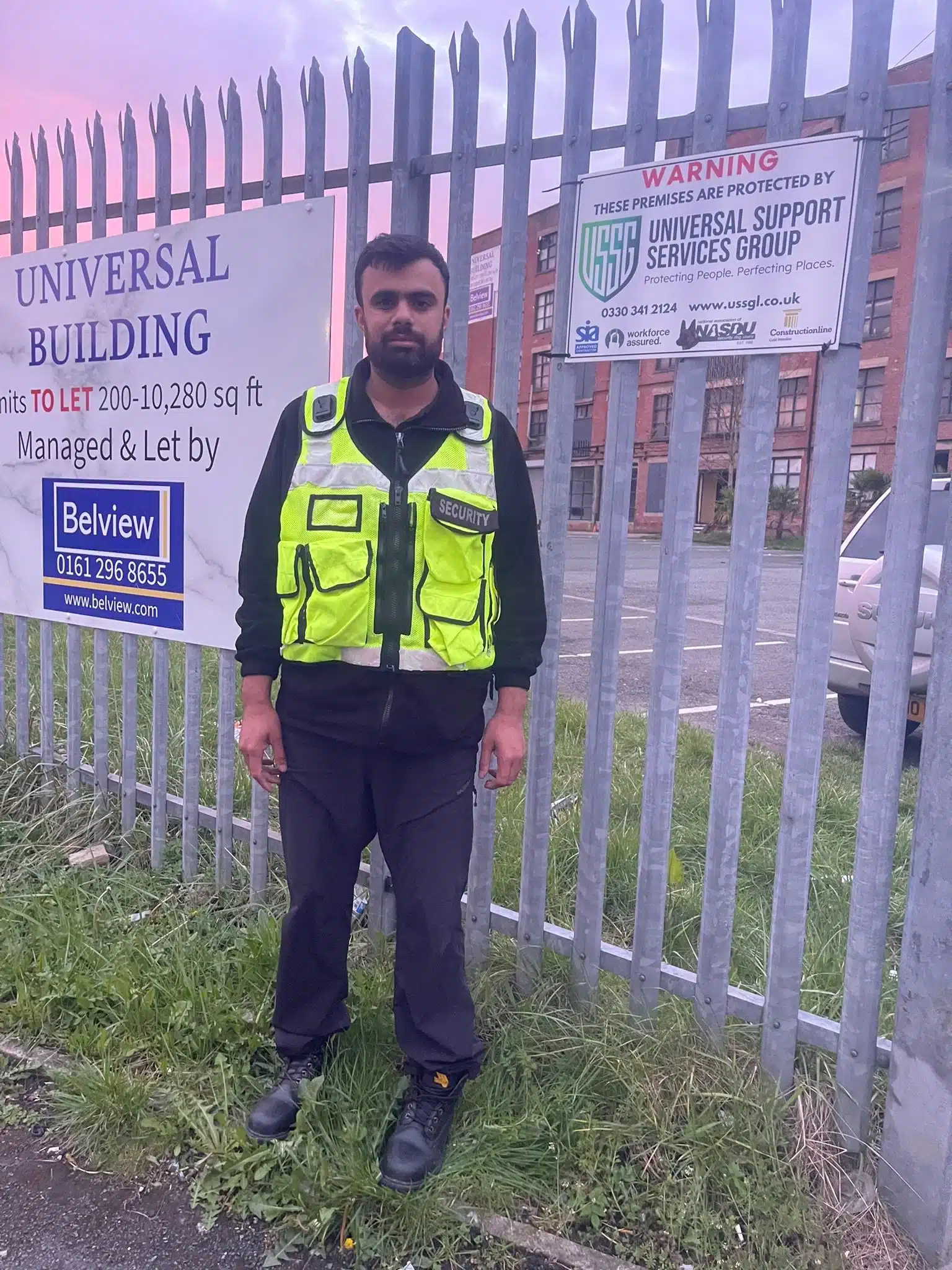 security guarding services uk for construction sites
