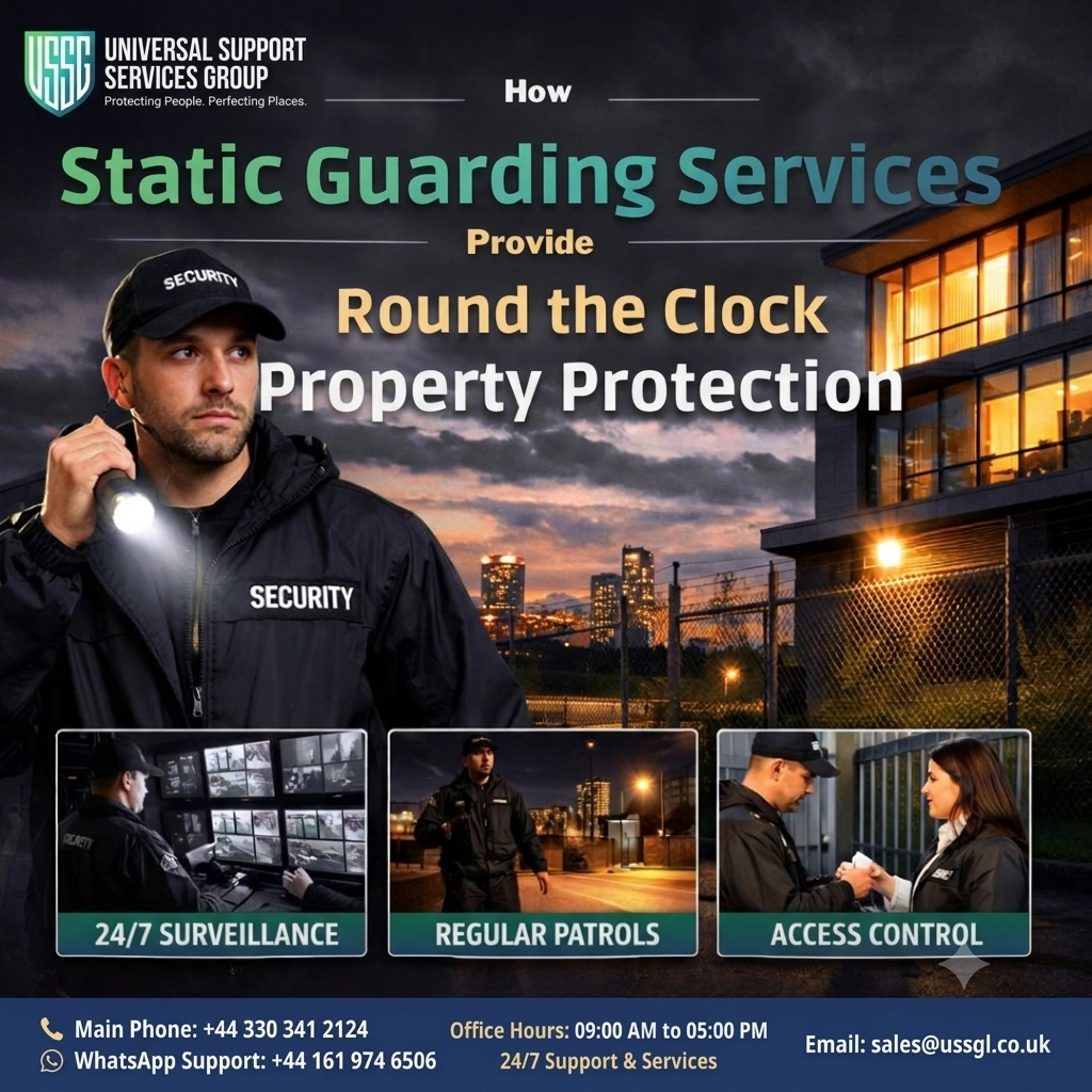what is static guarding Static Guarding Services UK